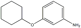 3-(cyclohexyloxy)aniline Struktur