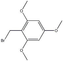 2-(bromomethyl)-1,3,5-trimethoxybenzene Struktur