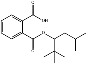 MONO-(1-TERT-BUTYL-3-METHYL)-BUTYLPHTHALATE Struktur