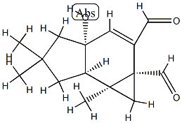 9-BETA-HYDROXYISOISOVELLERAL Struktur