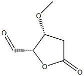 D-threo-Penturonic acid, 4-deoxy-3-O-methyl-, gamma-lactone (9CI) Struktur