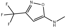 5-Isoxazolamine,N-methyl-3-(trifluoromethyl)-(9CI) Struktur