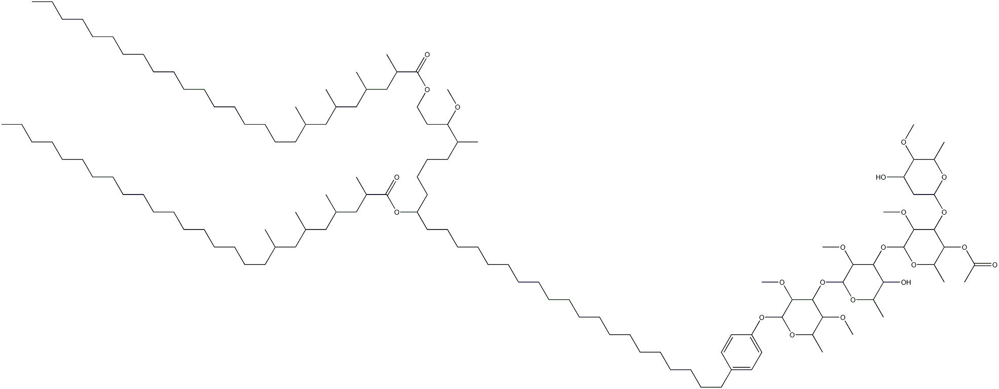 mycoside A Struktur