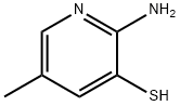 3-Pyridinethiol,2-amino-5-methyl-(9CI) Struktur