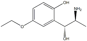 Norephedrine,5-ethoxy-2-hydroxy-(6CI) Struktur