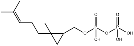 2,3-cyclopropylgeranyl pyrophosphate Struktur