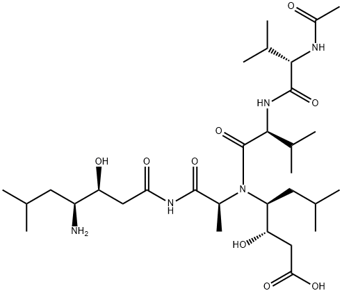 Streptomyces pepsin inhibitor Struktur