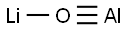 Lithium aluminum oxide: (Lithium aluminate) Struktur