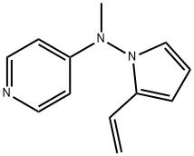 4-Pyridinamine,N-(2-ethenyl-1H-pyrrol-1-yl)-N-methyl-(9CI) Struktur