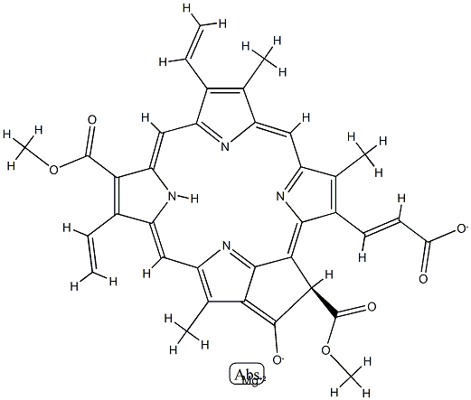 CHLOROPHYLL C3(SH) Struktur