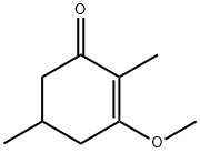 2-Cyclohexen-1-one,3-methoxy-2,5-dimethyl-(9CI) Struktur