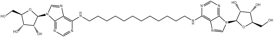 bis(N(6)-adenosyl)dodecane Struktur