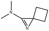 1-Azaspiro[2.3]hex-1-en-2-amine,N,N-dimethyl-(9CI) Struktur