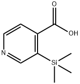 4-Pyridinecarboxylicacid,3-(trimethylsilyl)-(9CI) Struktur