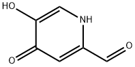 2-Pyridinecarboxaldehyde,1,4-dihydro-5-hydroxy-4-oxo-(9CI) Struktur