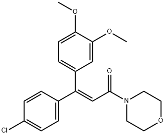 Z-Dimethomorph Struktur