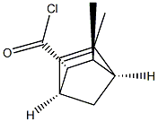 Bicyclo[2.2.1]hept-5-ene-2-carbonyl chloride, 3,5-dimethyl-, (2-exo,3-endo)- (9CI) Struktur