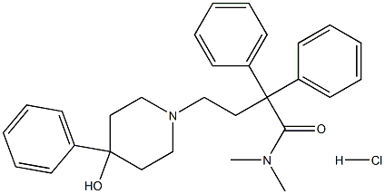 Deschloroloperamide Hydrochloride Struktur