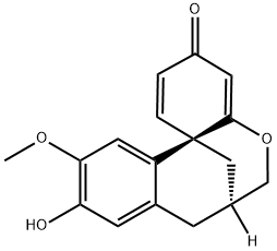 10-hydroxy-11-methoxydracaenone Struktur