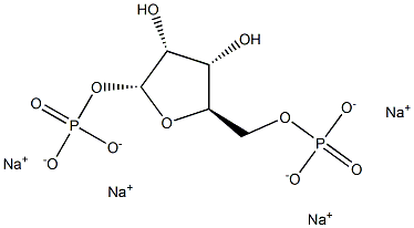 alpha-D-Ribose 1,5-Bis(phosphate) TetrasodiuM Salt Struktur