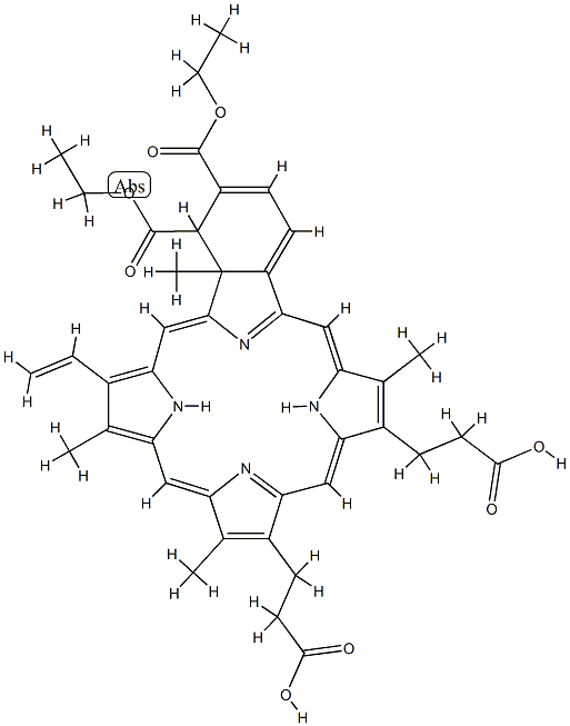 benzoporphyrin D Struktur