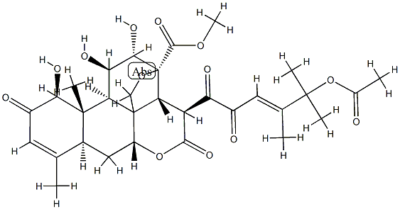 bruceanol C Structure