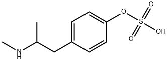 pholedrine sulfuric acid ester Struktur