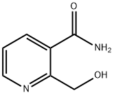 3-Pyridinecarboxamide,2-(hydroxymethyl)-(9CI) Struktur