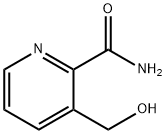 2-Pyridinecarboxamide,3-(hydroxymethyl)-(9CI) Struktur