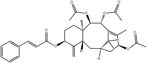 9alpha,10beta,13alpha-Triacetoxy-5alpha-cinnamoyloxytaxa-4(20),11-diene