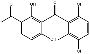 baishouwubenzophenone Struktur