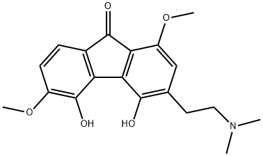 Caulophine Struktur