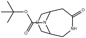 Tert-Butyl 4-Oxo-8-Oxa-3,10-Diazabicyclo[4.3.1]Decane-10-Carboxylate(WX120046) Struktur