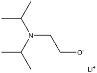 2-BIS(1-METHYLETHYL)AMINOETHANOLLITIUMSALT Struktur