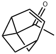 Ethanone, 1-tricyclo[3.2.1.02,7]oct-3-en-1-yl-, stereoisomer (9CI) Struktur