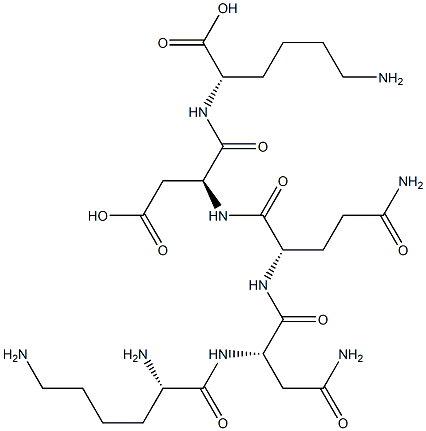 KNQDK peptide Struktur