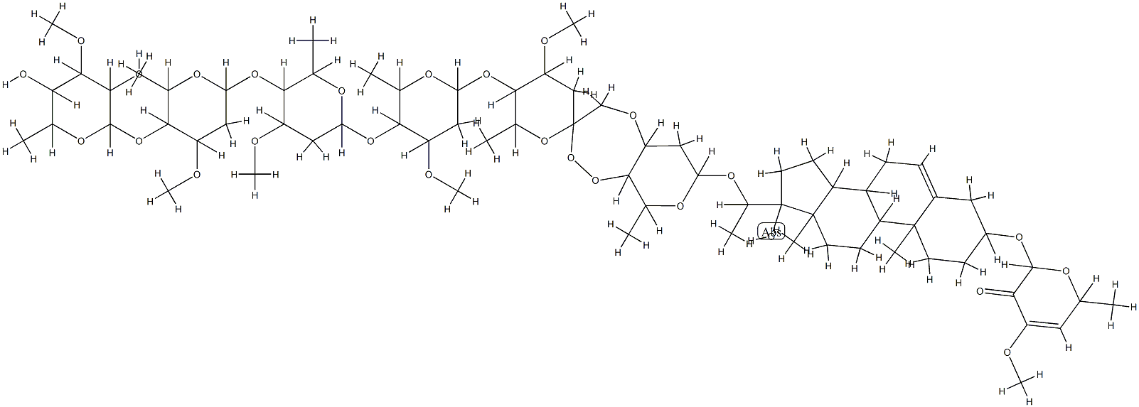 periplocoside D Struktur