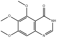 5,6,7 - TRIMETHOXY - QUINAZOLIN - 4(3H) - ONE Struktur