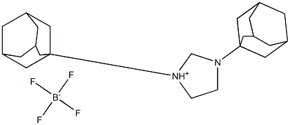 1,3-Di(1-adaMantyl)iMidazoliniuM Tetrafluoroborate Struktur