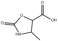 5-Oxazolidinecarboxylicacid,4-methyl-2-oxo-(9CI) Struktur