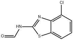 Formamide,N-(4-chloro-2-benzothiazolyl)-(9CI) Struktur