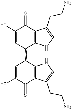 7,7'-bis-(5-hydroxytryptamine-4-one) Struktur