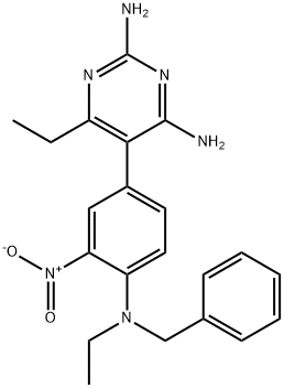 ethylbenzoprim Struktur