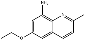 8-Quinolinamine,6-ethoxy-2-methyl-(9CI) Struktur