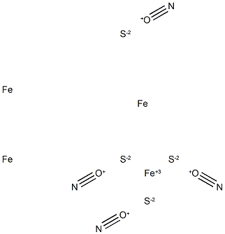 tetranitrosyltetra-mu3-sulfidotetrahedro-tetrairon Struktur