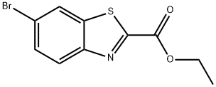 6-BroMo-2-benzothiazolecarboxylic acid ethyl ester Struktur