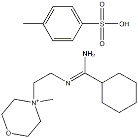 N-cyclohexyl-N'-2-morpholinoethyl-carbodiimide-methyl-4-toluolsulfonate Struktur