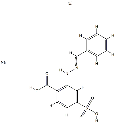 4-SULPHO HYDROZONE|2-[2-(苯基亞甲基)肼基]-4-磺酸基苯甲酸鈉鹽