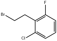 2-(2-bromoethyl)-1-chloro-3-fluorobenzene Struktur