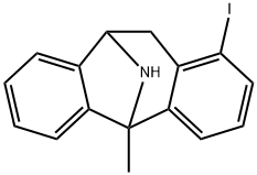 1-iodo-MK 801 Struktur